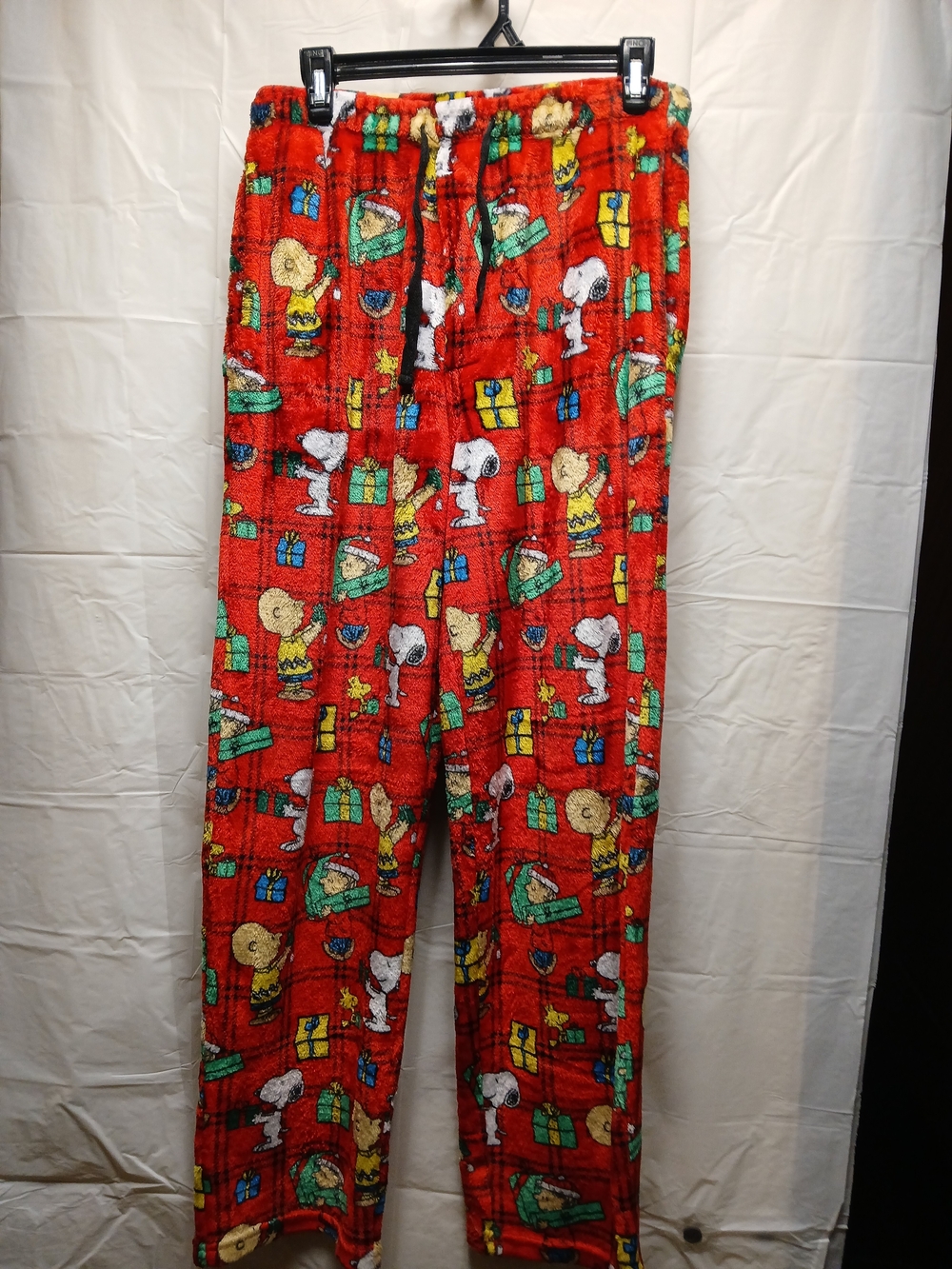 Peanuts Red Holiday Character Pajama Pants